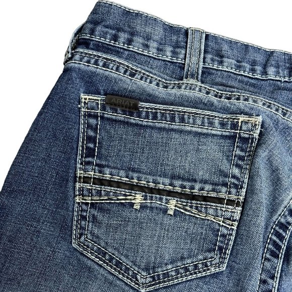 Ariat Jeans Ariat Mens 36 X 32 Blue M7 Rocker Stretch Coltrane